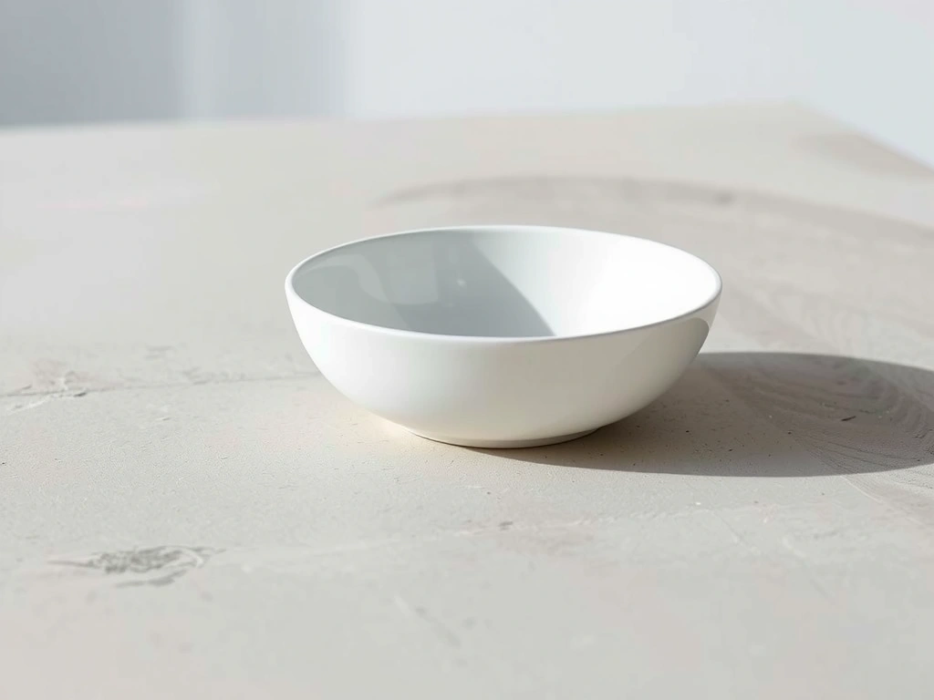 Minimalistische Ernährungsdarstellung